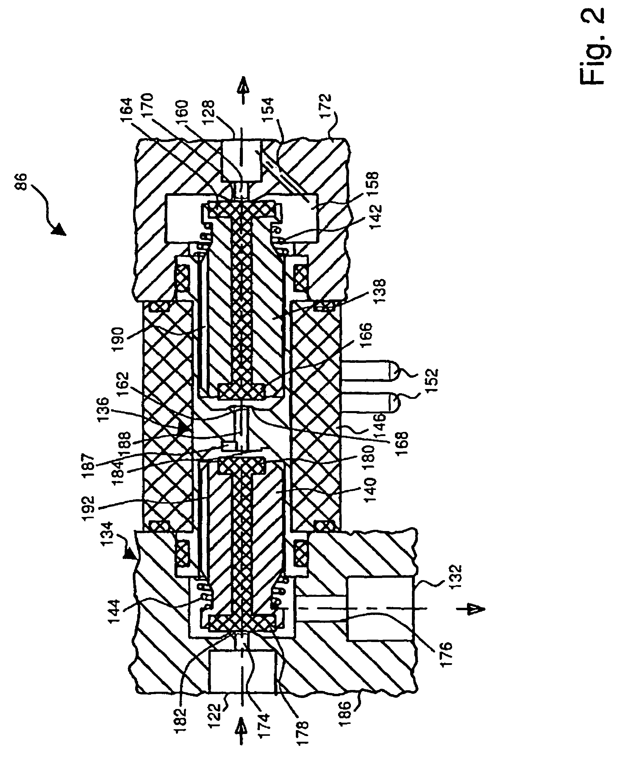 Valve unit for an electro-pneumatic brake control device for controlling a parking brake