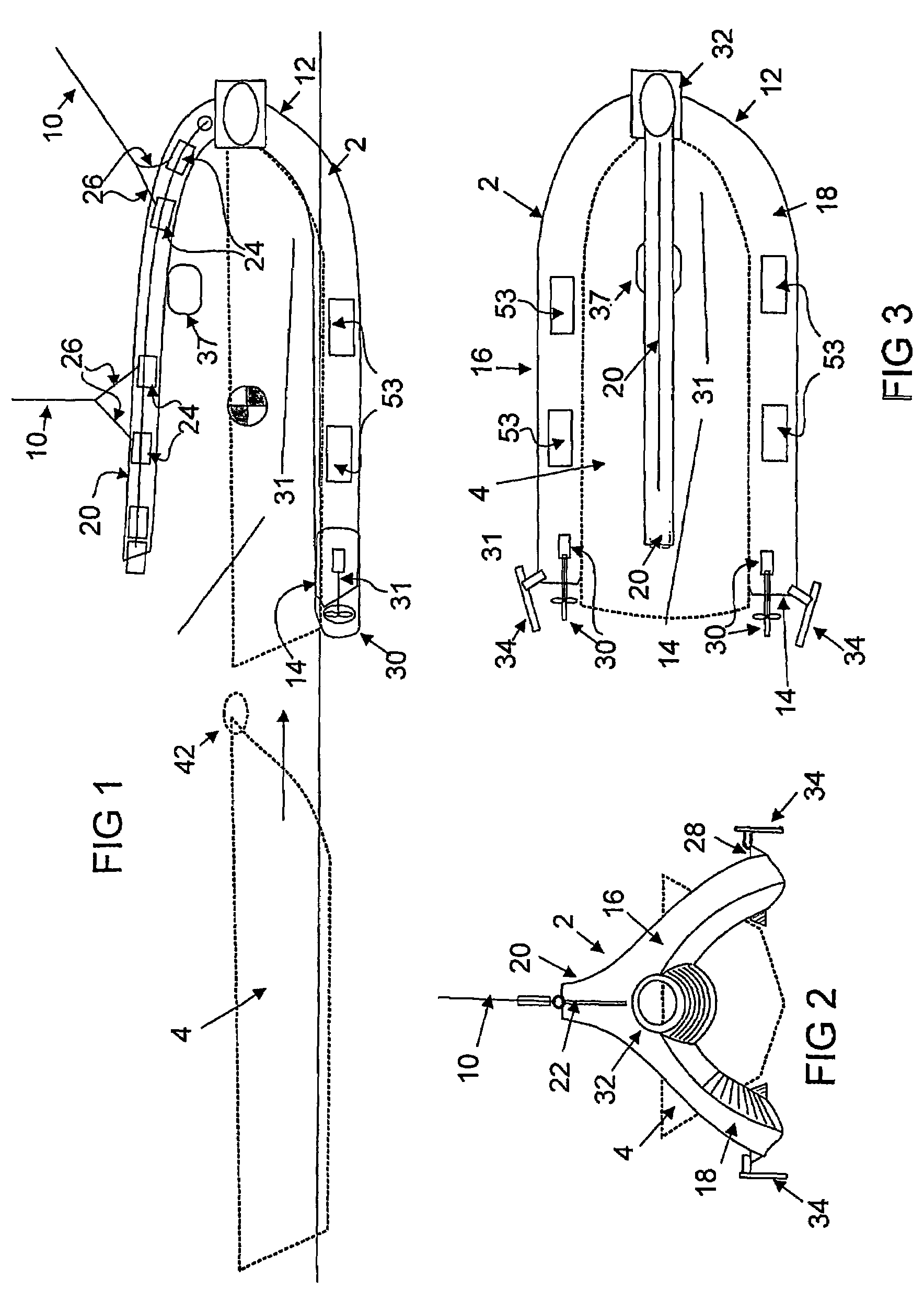 Marine payload handling craft and system