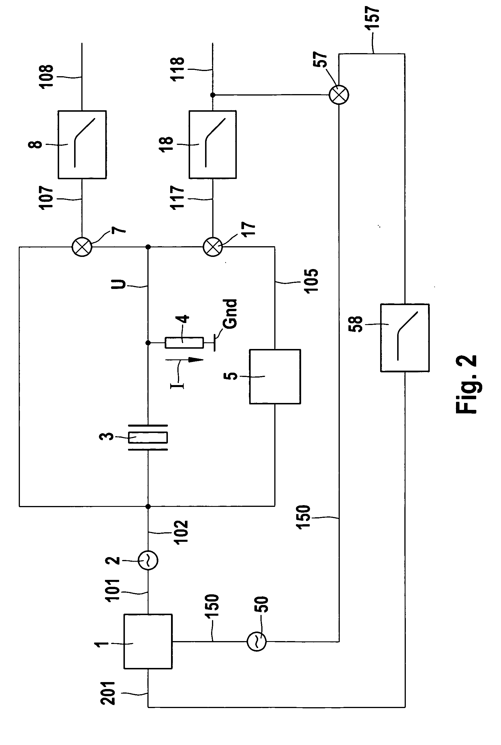 Method and device for detecting two parameters of a fluid