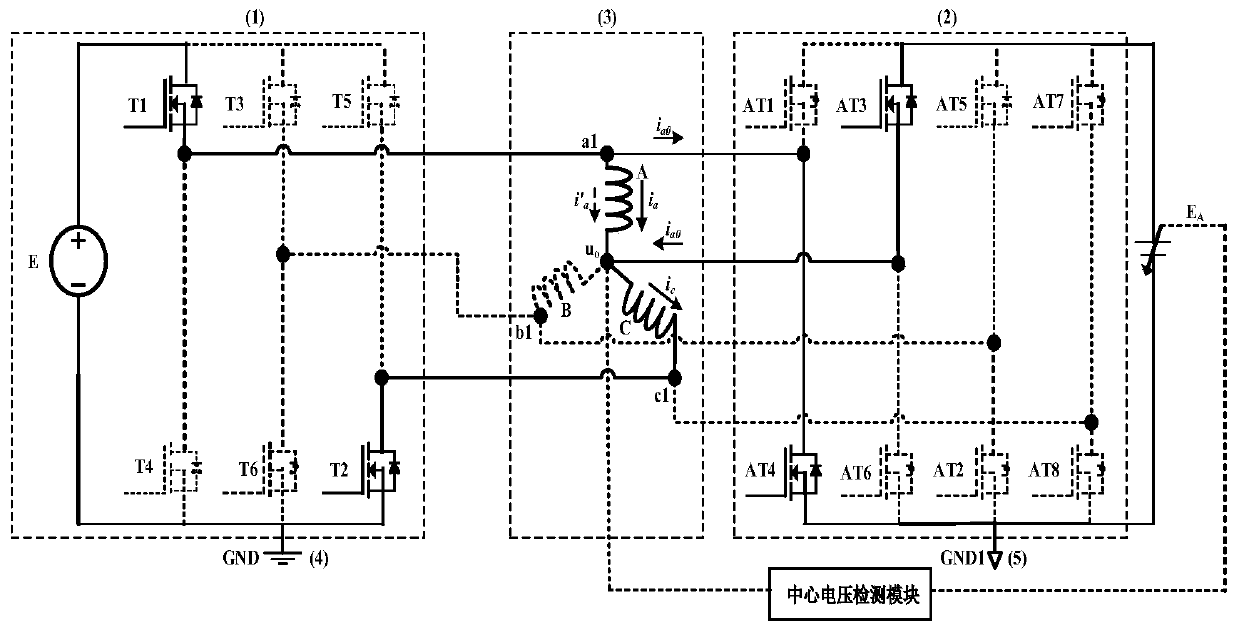 A method and device for suppressing torque ripple of a permanent magnet brushless DC motor