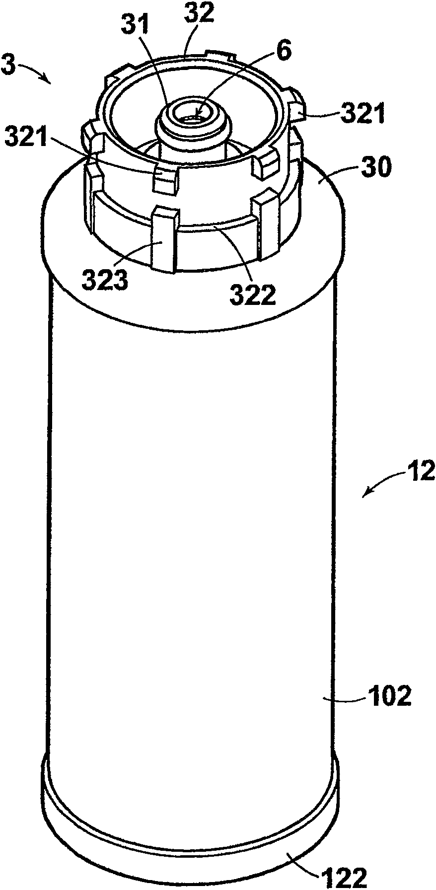 Connector structure with lock mechanism