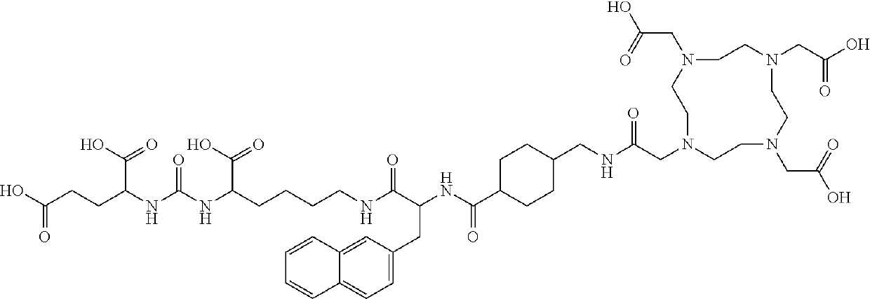 Kit for labeling a prostate-specific membrane antigen ligand with a radioactive isotope