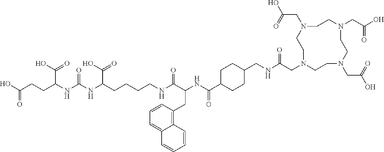 Kit for labeling a prostate-specific membrane antigen ligand with a radioactive isotope