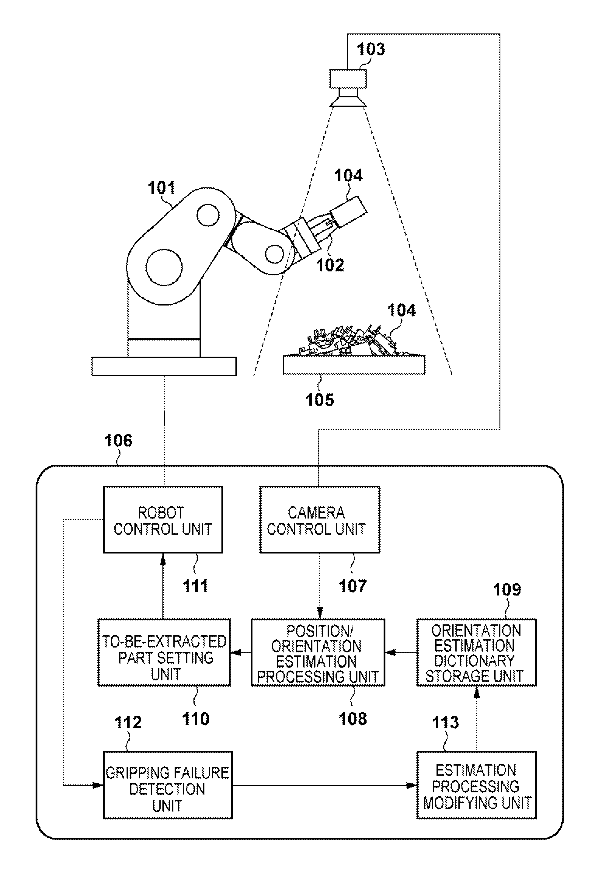 Target object gripping apparatus, method for controlling the same and storage medium