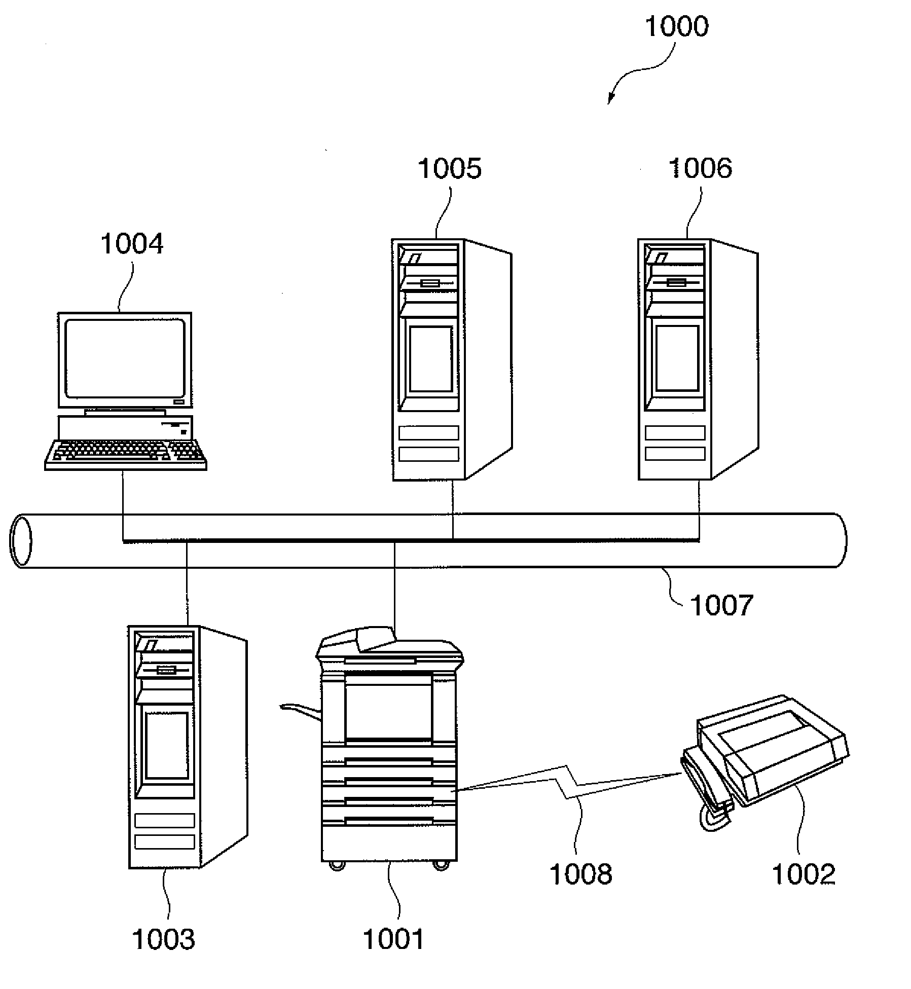 Image data search system, image data search apparatus, and image data search method, computer program for implementing the method, and storage medium storing the computer program