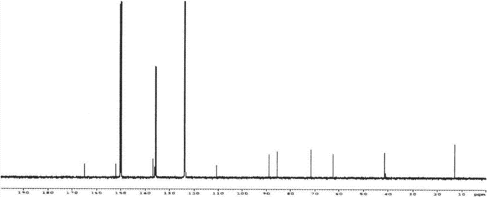 Method for extracting and separating nucleoside from rape pollen and rape bee pollen and application thereof in resisting benign prostatic hyperplasia