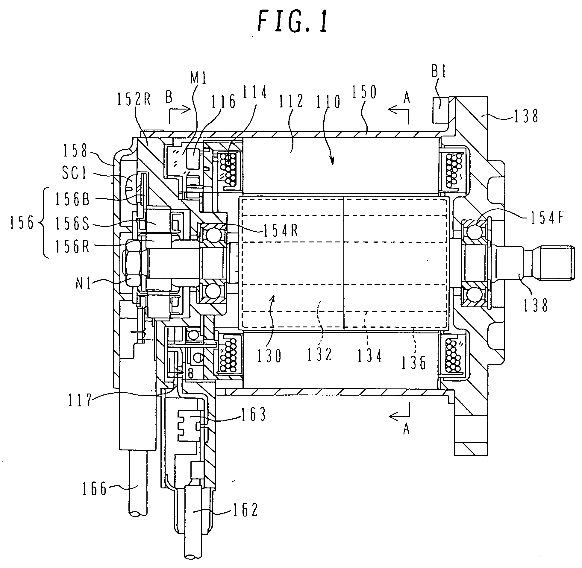 Motor for electric power steering and method for manufacturing the same