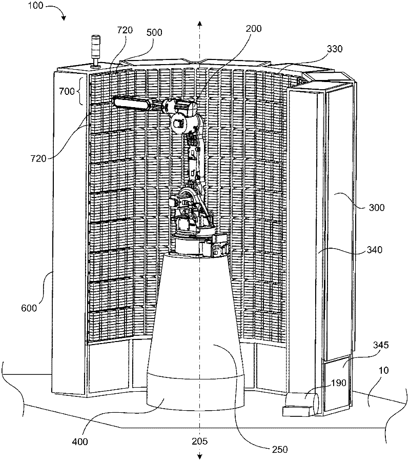 Storage device testing system cooling