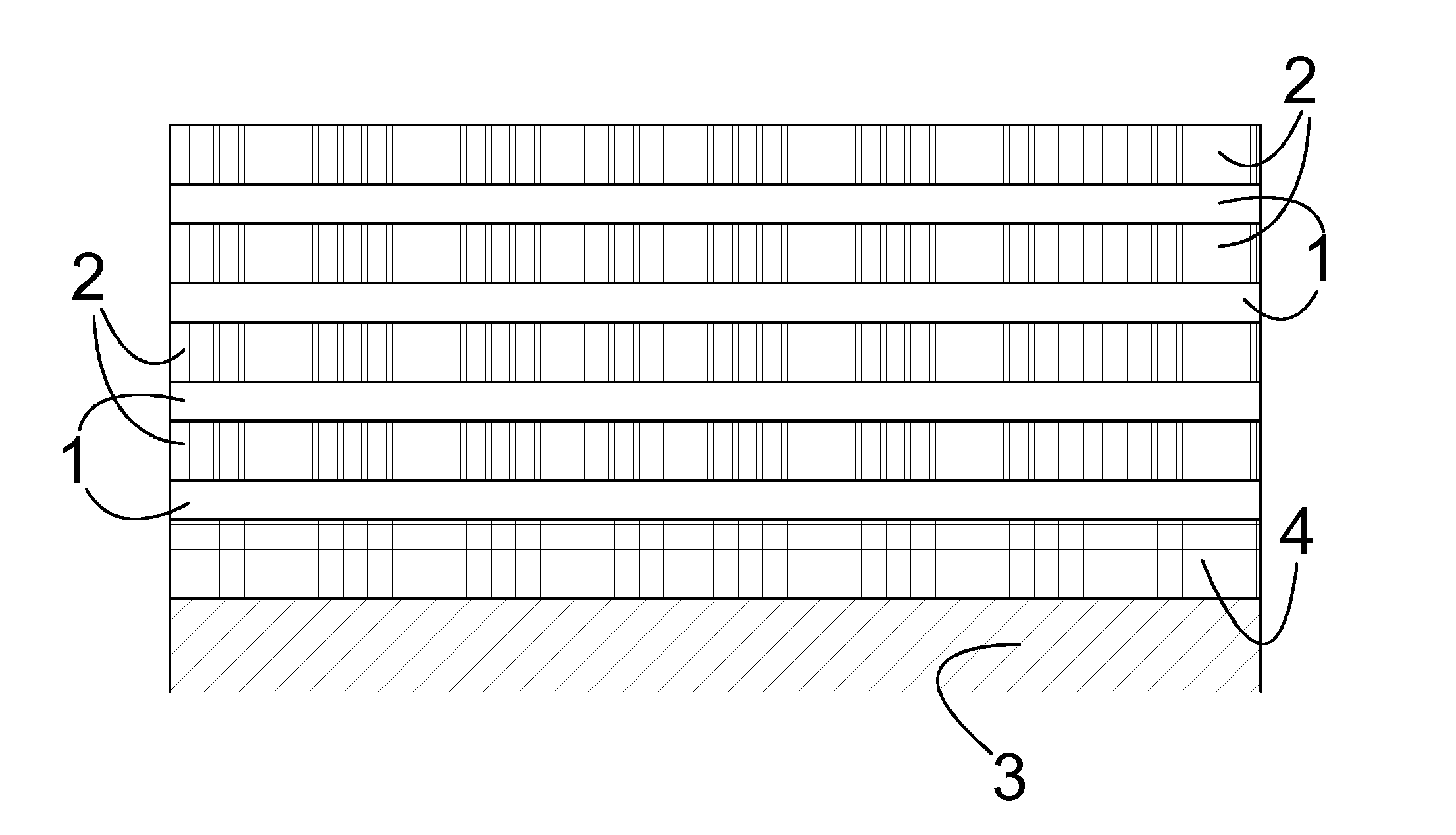 Multilayer coating, method for fabricating a multilayer coating, and uses for the same