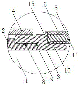 Metal insulating corrugated connecting pipe