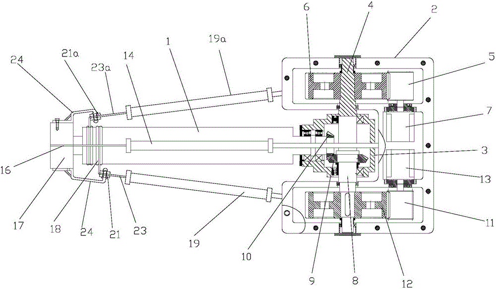 Bionic compound drive robot joint