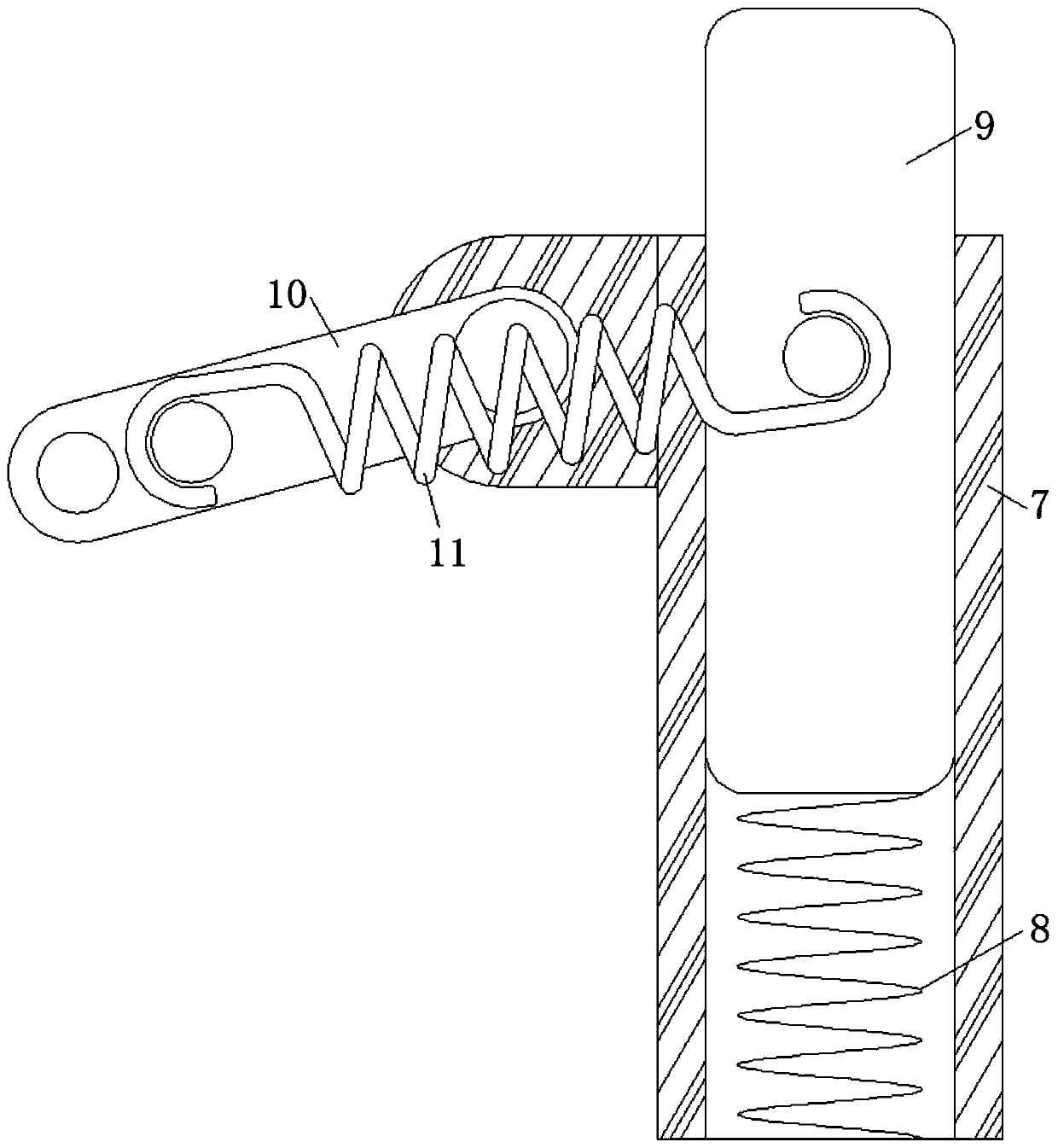 Knife gate for power system with pressurization prompt