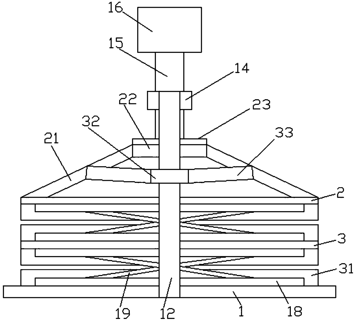 Accounting paper-quality file flattening device