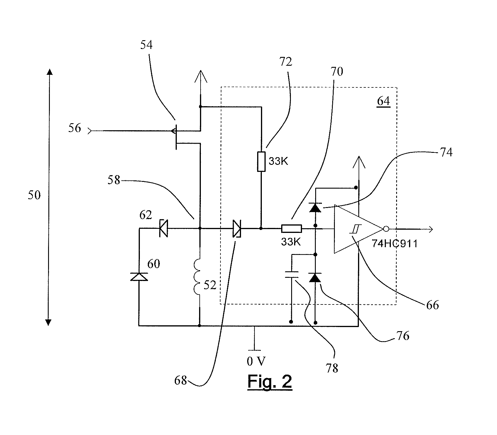 Method of measuring a property of entrained gas in a hydraulic fluid and fluid-working machine