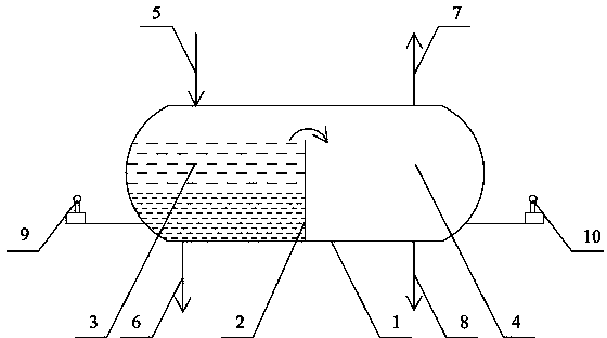 Light oil recovery device of distillation system