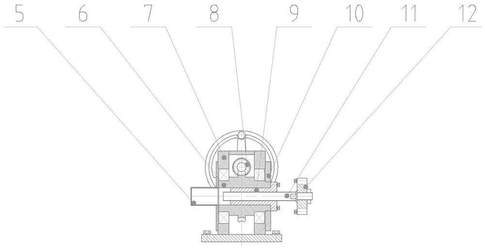 Roller gap adjusting mechanism of coating machine