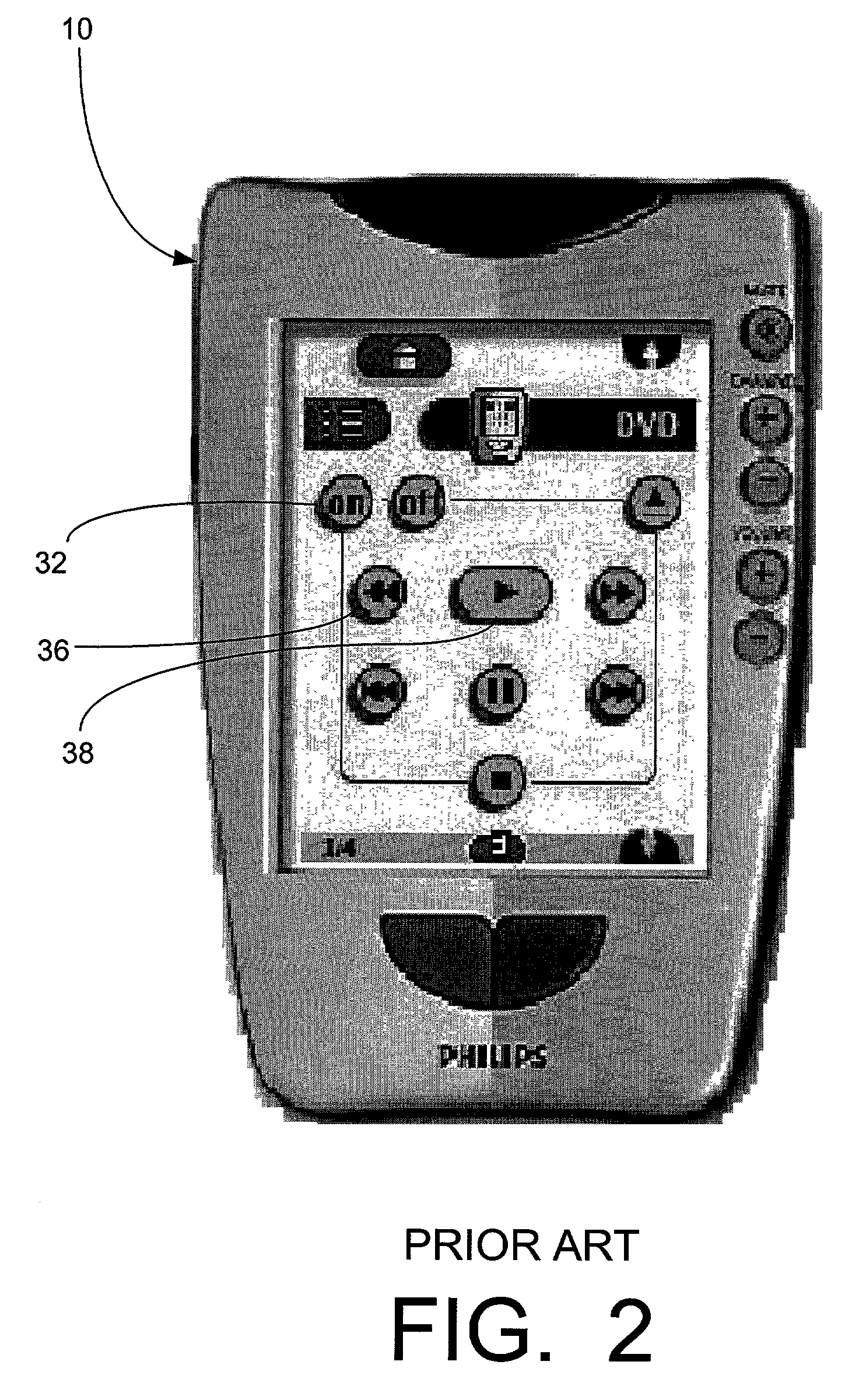 Graphic user interface having touch detectability
