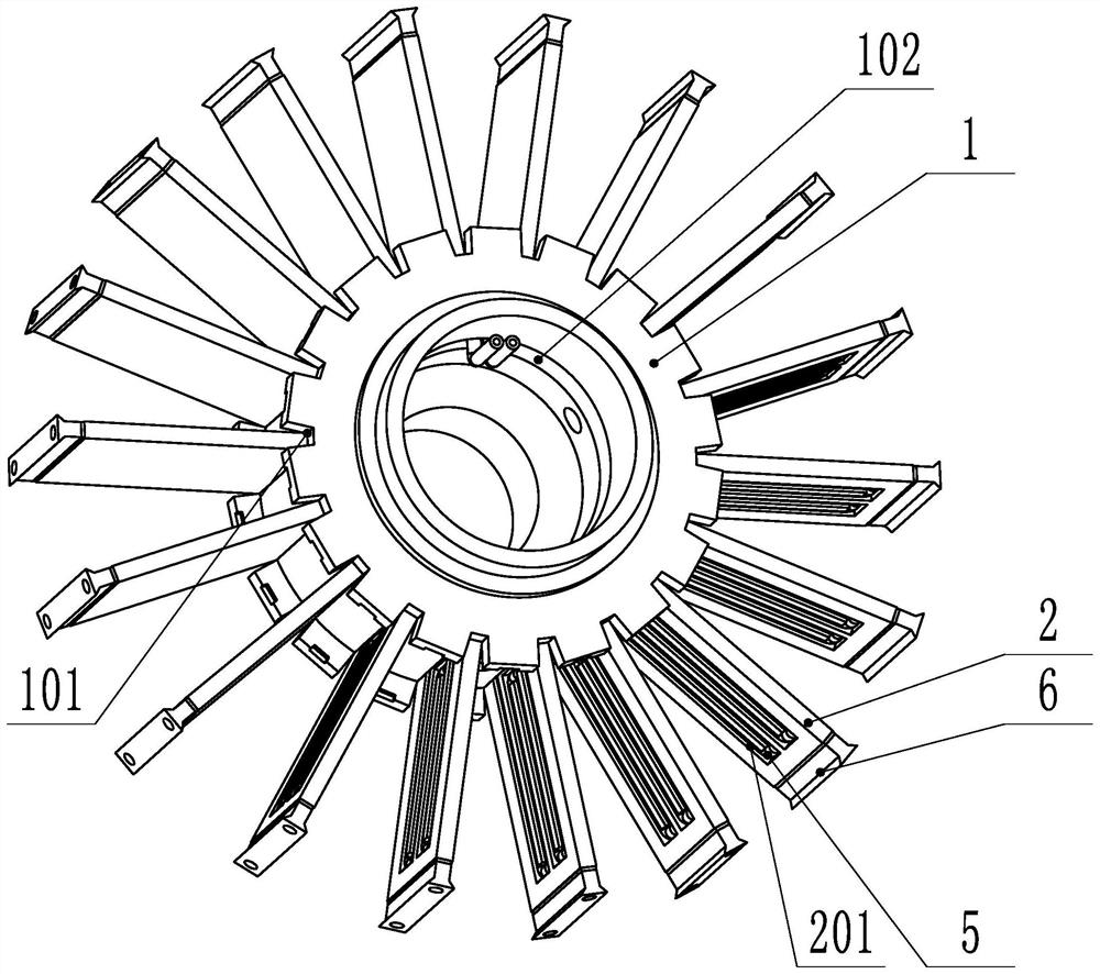 Hybrid cooling double-rotor single-stator disc type permanent magnet motor