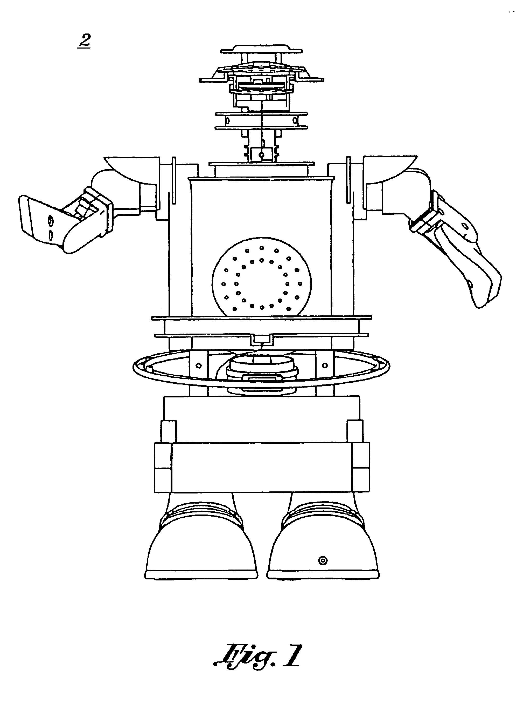 Animation device for head, mouth, arms and body of a toy