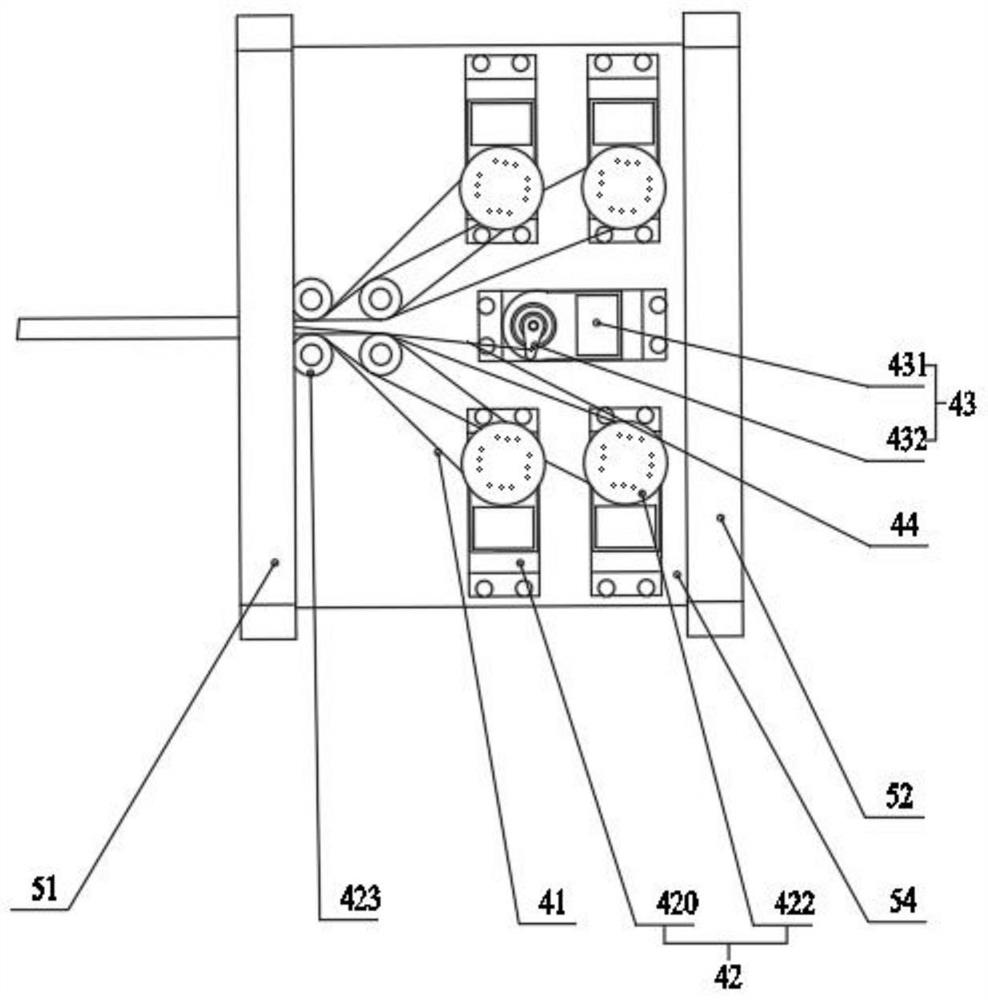 Continuous body mechanism of mixed flexible structure and medical application