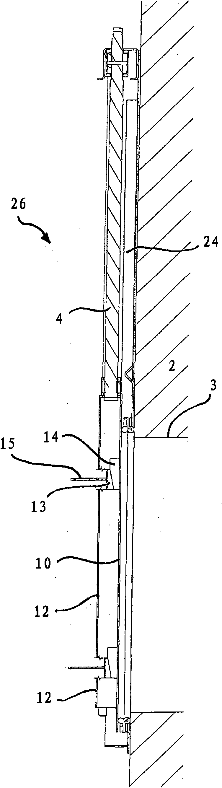 Double side acting sealing ring for valve device