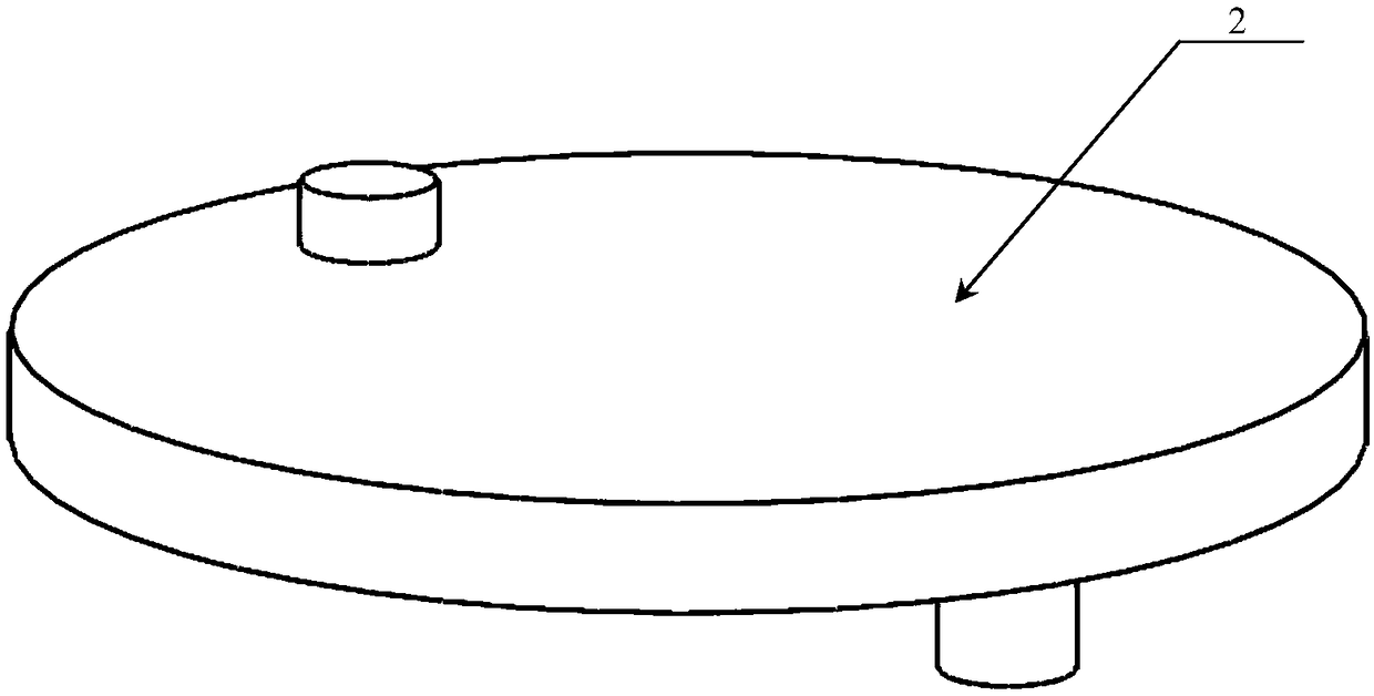 Shading device based on eccentric rocker mechanism and used for vehicle-mounted road crack detection system