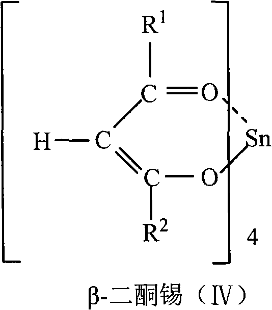 Preparation method of beta-diketone tine (IV) compound