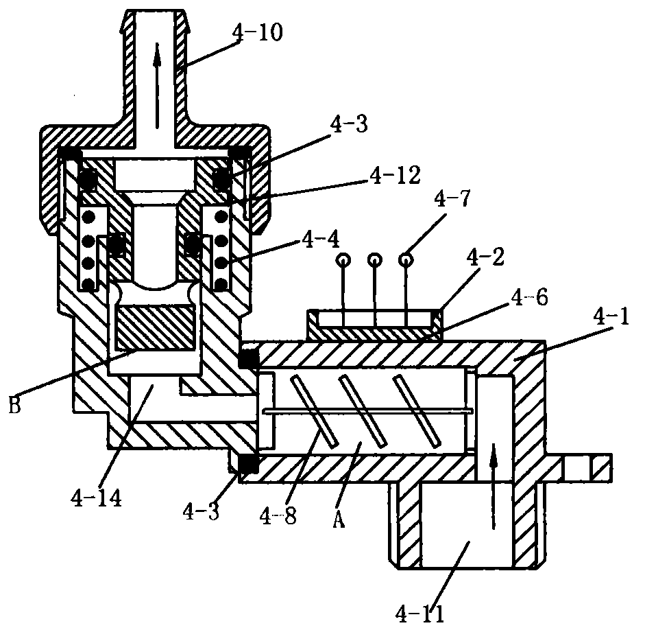 Semiconductor or optical energy heating central electric water heater with pressure reduction function