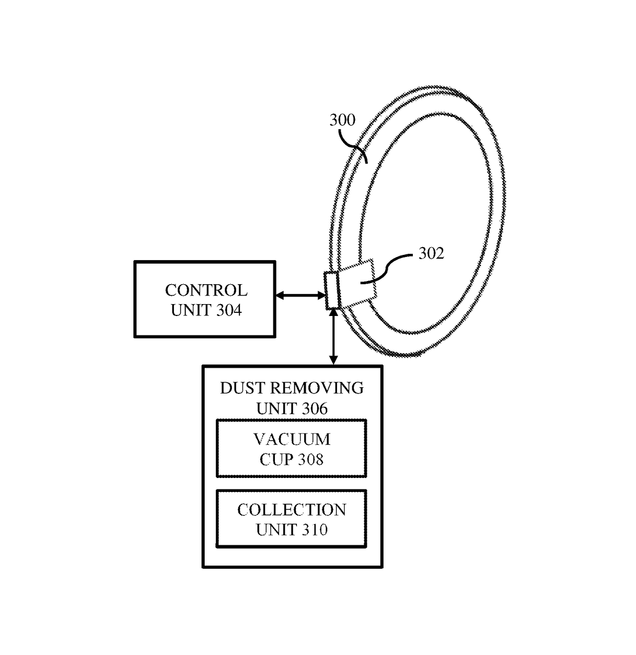Cleaning system for slip ring of medical imaging apparatus