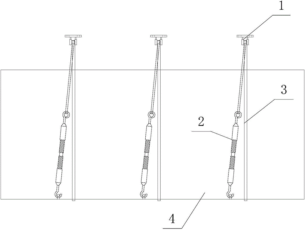 Pulley type air pipe system for central air-conditioner