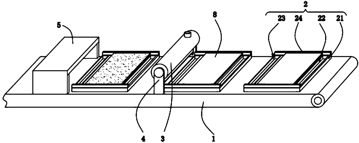 Unidirectional perspective glass manufacturing and processing equipment