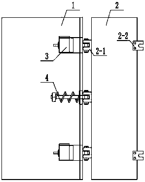 Lens coating machine with pneumatic door