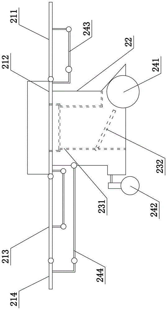 Aging community system based on nursing beds