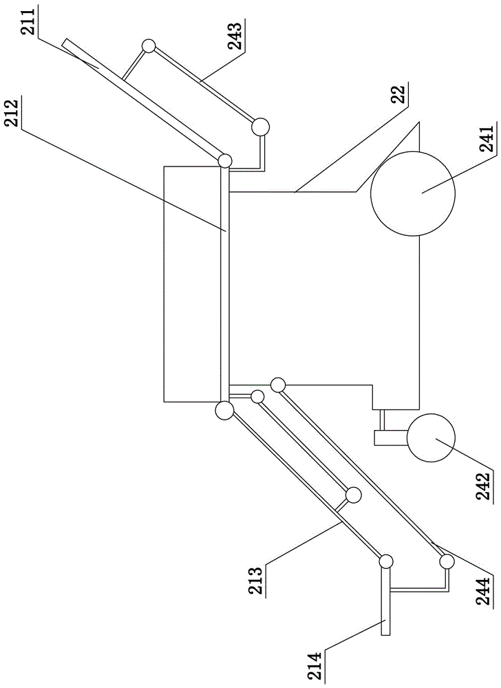 Aging community system based on nursing beds