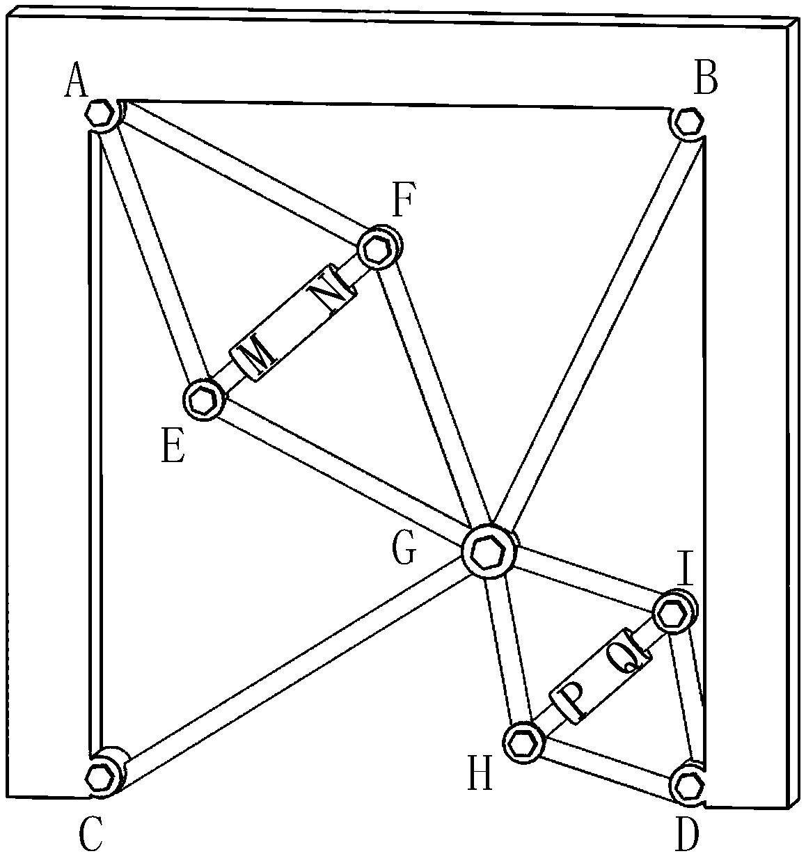 Double-scissor support damper system with displacement amplification function and vibration damping effectiveness evaluation method