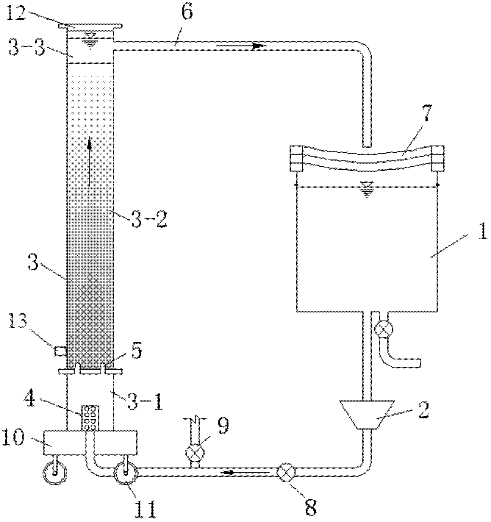 Sand washing method and special device thereof