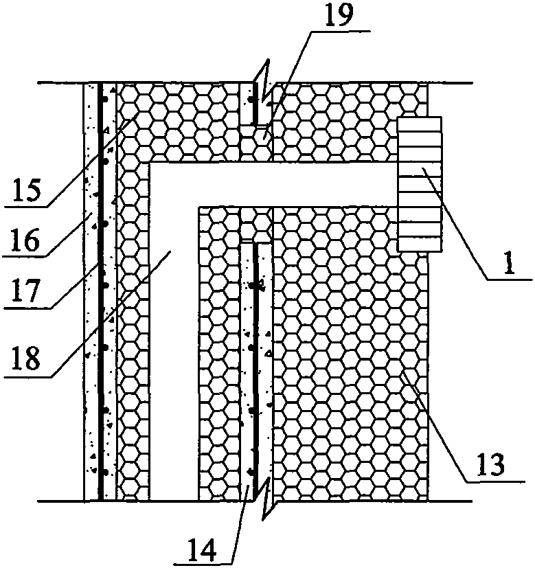 Building structure and equipment integrated passive house and building method thereof