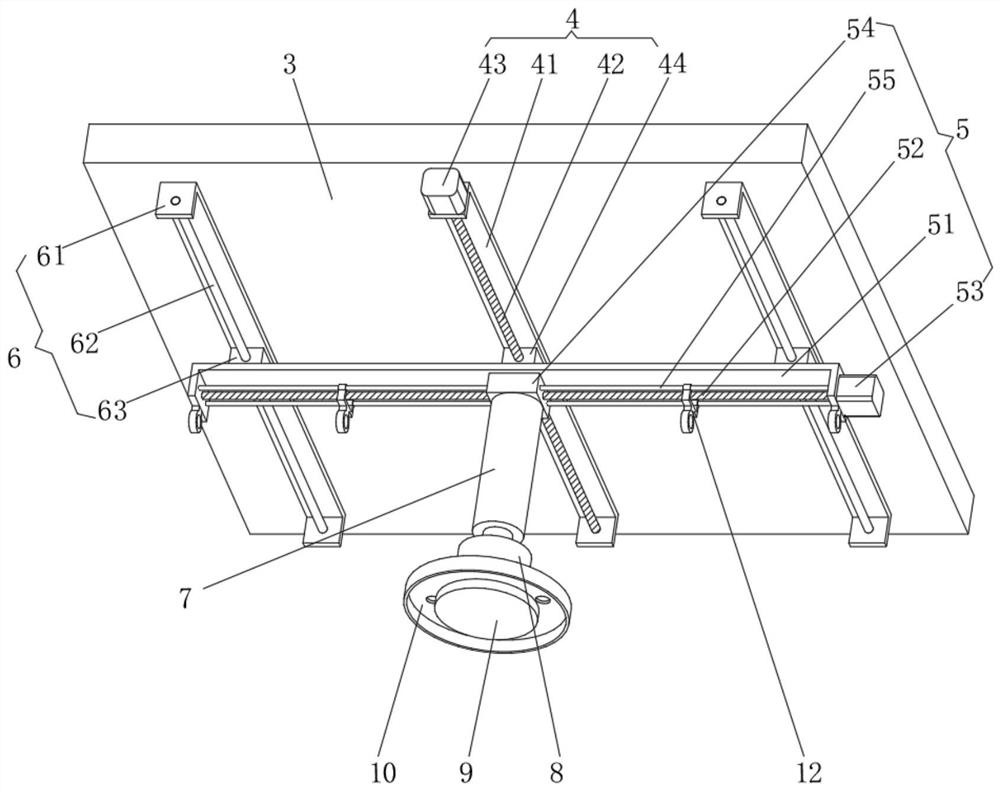 Surface grinding device for grinding tool standard part production and machining