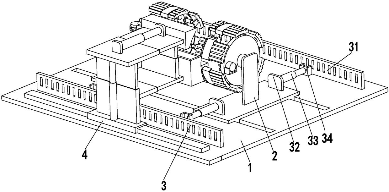 Fixture for machining of numerical control electric spark machine tool