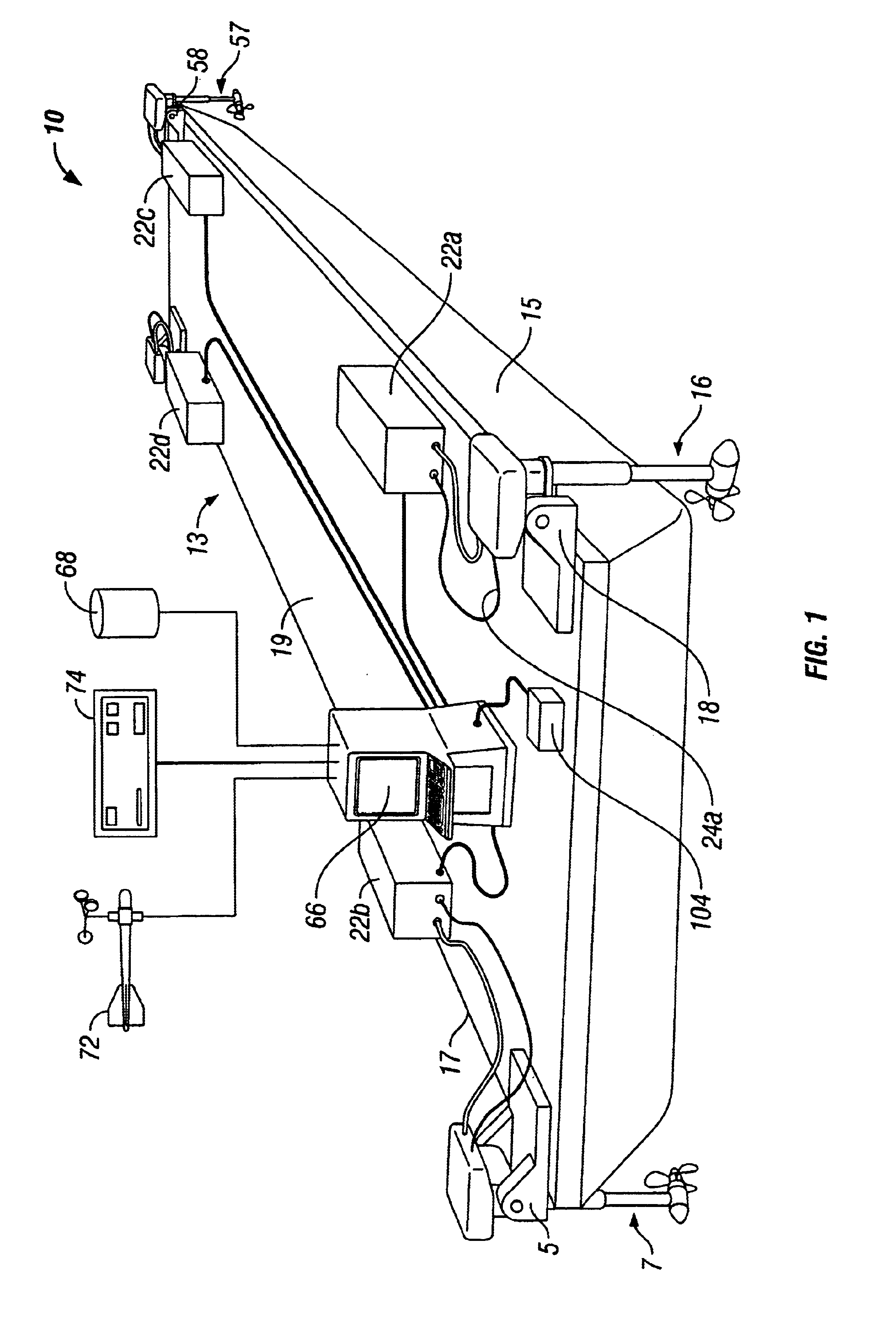 Portable dynamic positioning system with self-contained electric thrusters