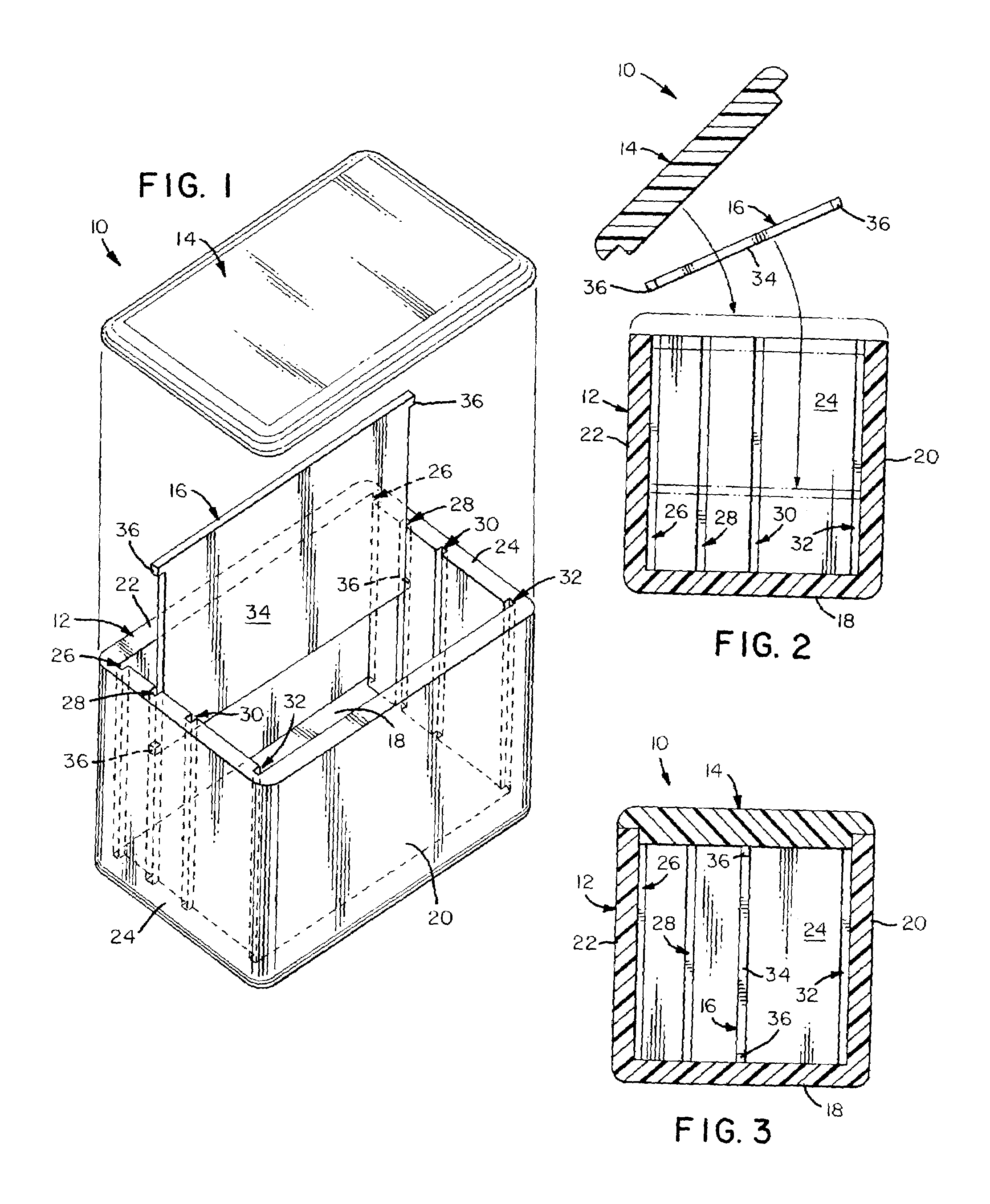 Partitioned ice chest