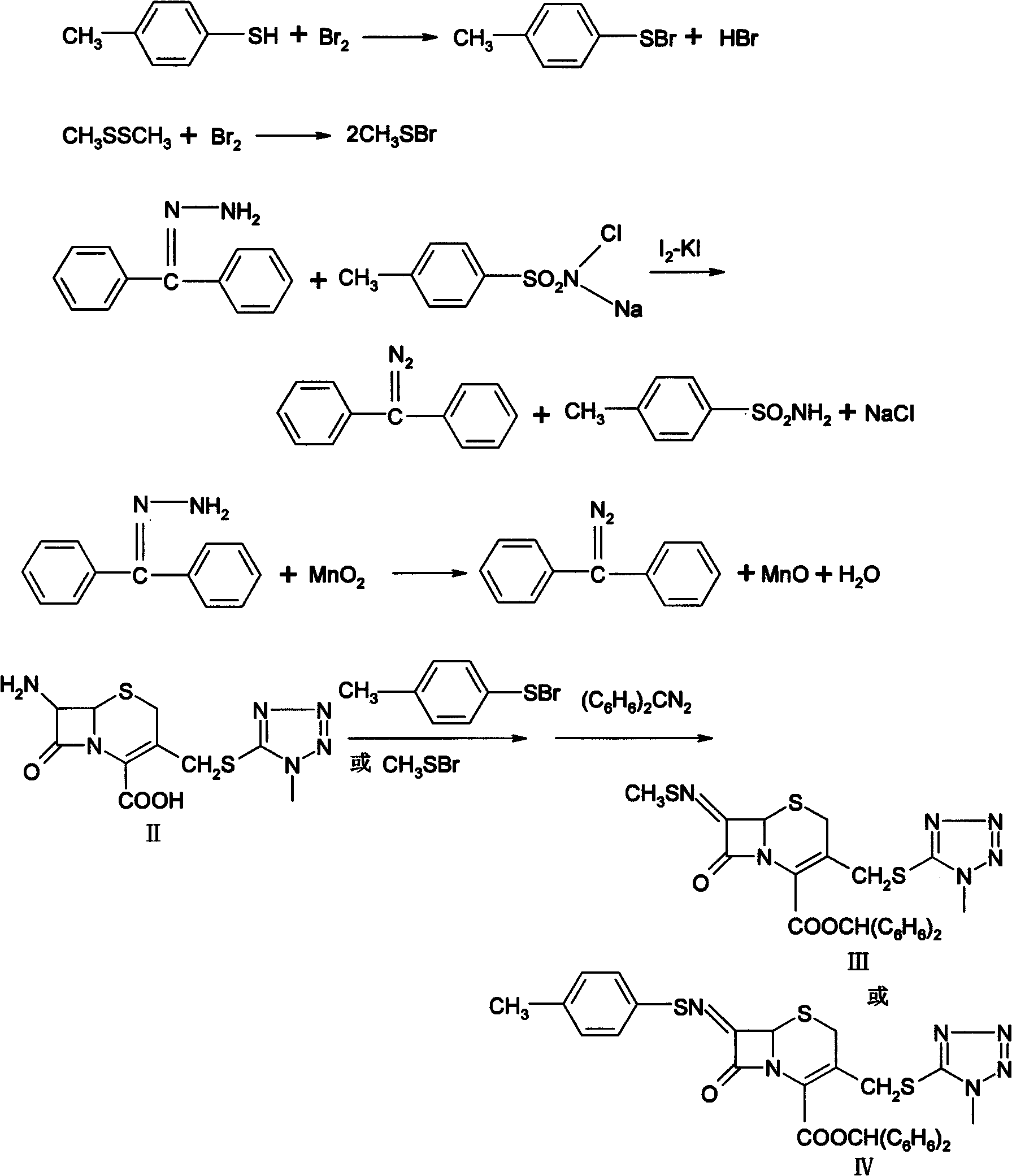 Process method for preparing methoxycephems intermediate 7-MAC (7-methoxycephalosporin)
