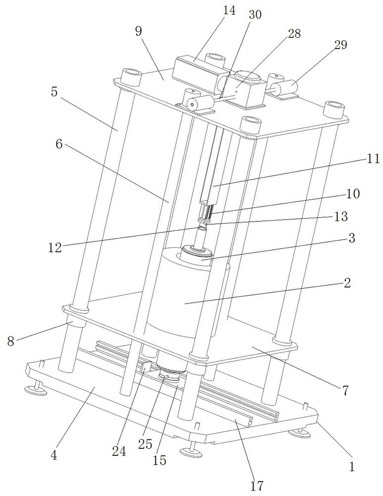 Vacuum degree measuring device for vacuum arc-extinguishing chamber