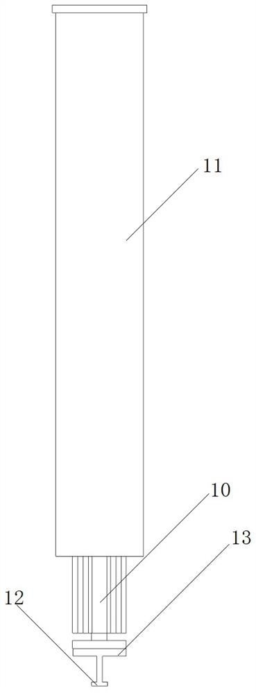 Vacuum degree measuring device for vacuum arc-extinguishing chamber