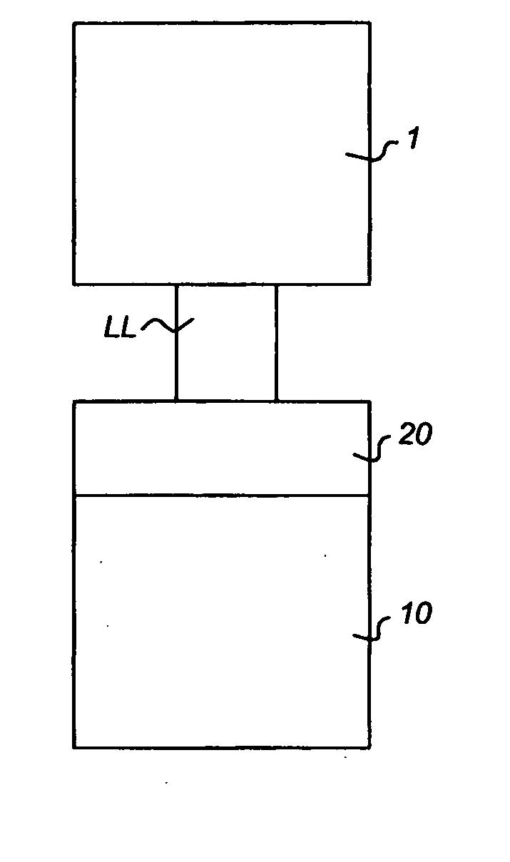 Interface unit, lithographic projection apparatus comprising such an interface unit and a device manufacturing method