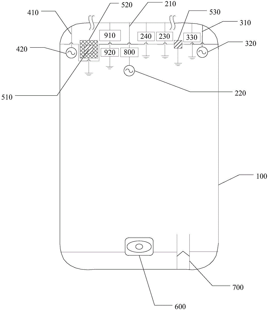 Antenna device and mobile terminal