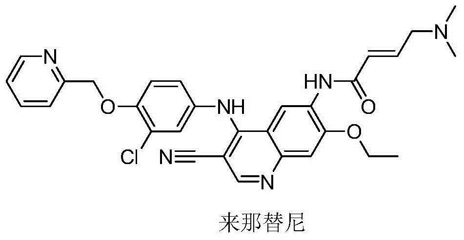 Novel preparation method of epidermal growth factor receptor (EGFR) inhibitor neratinib