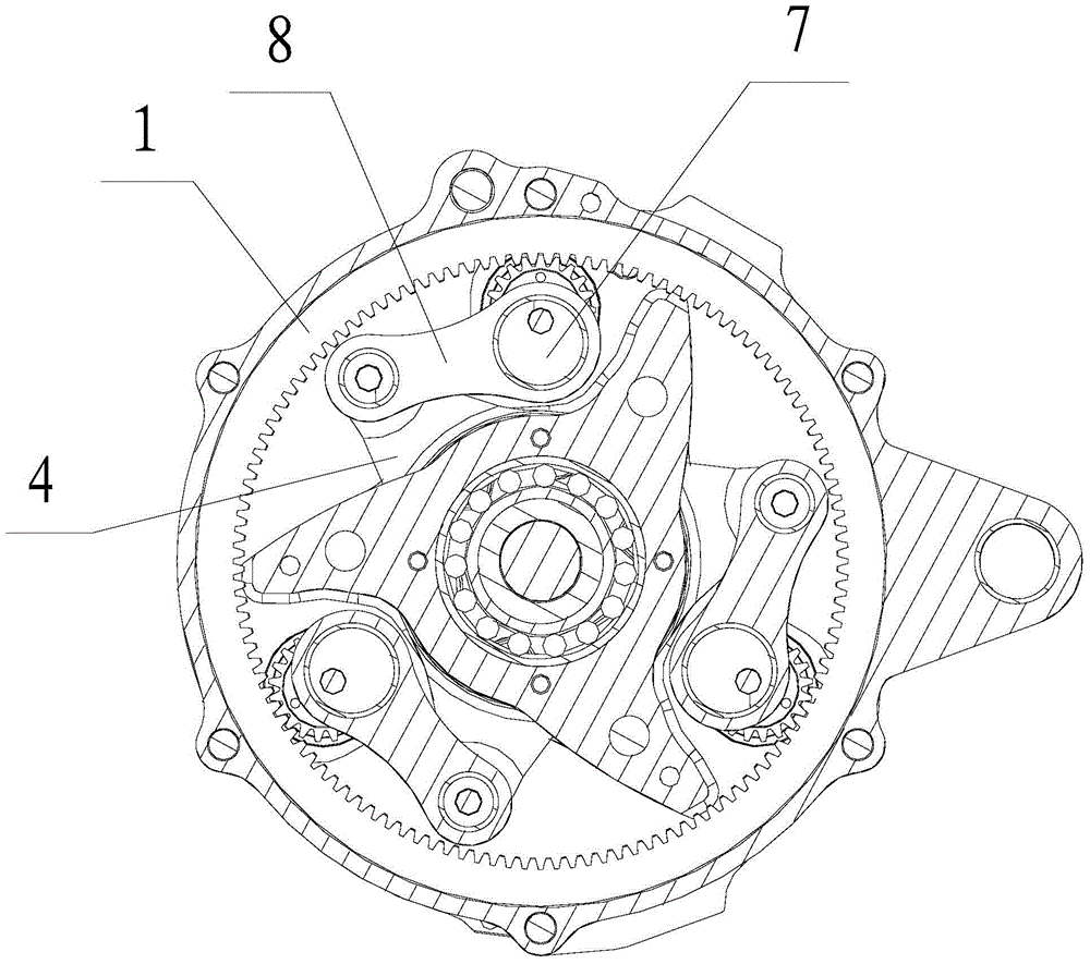 Phase difference transmission system of engine fuel injection pump