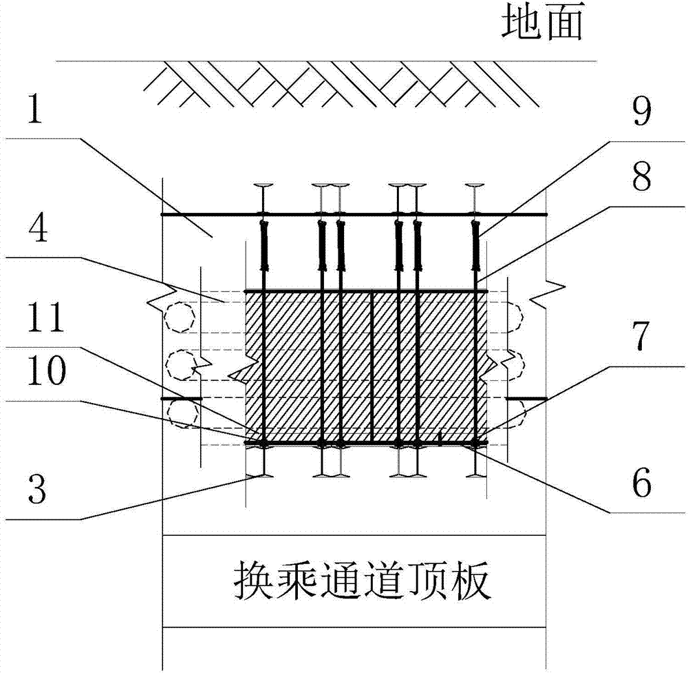Suspension protection structure and method of cable box culvert pipeline