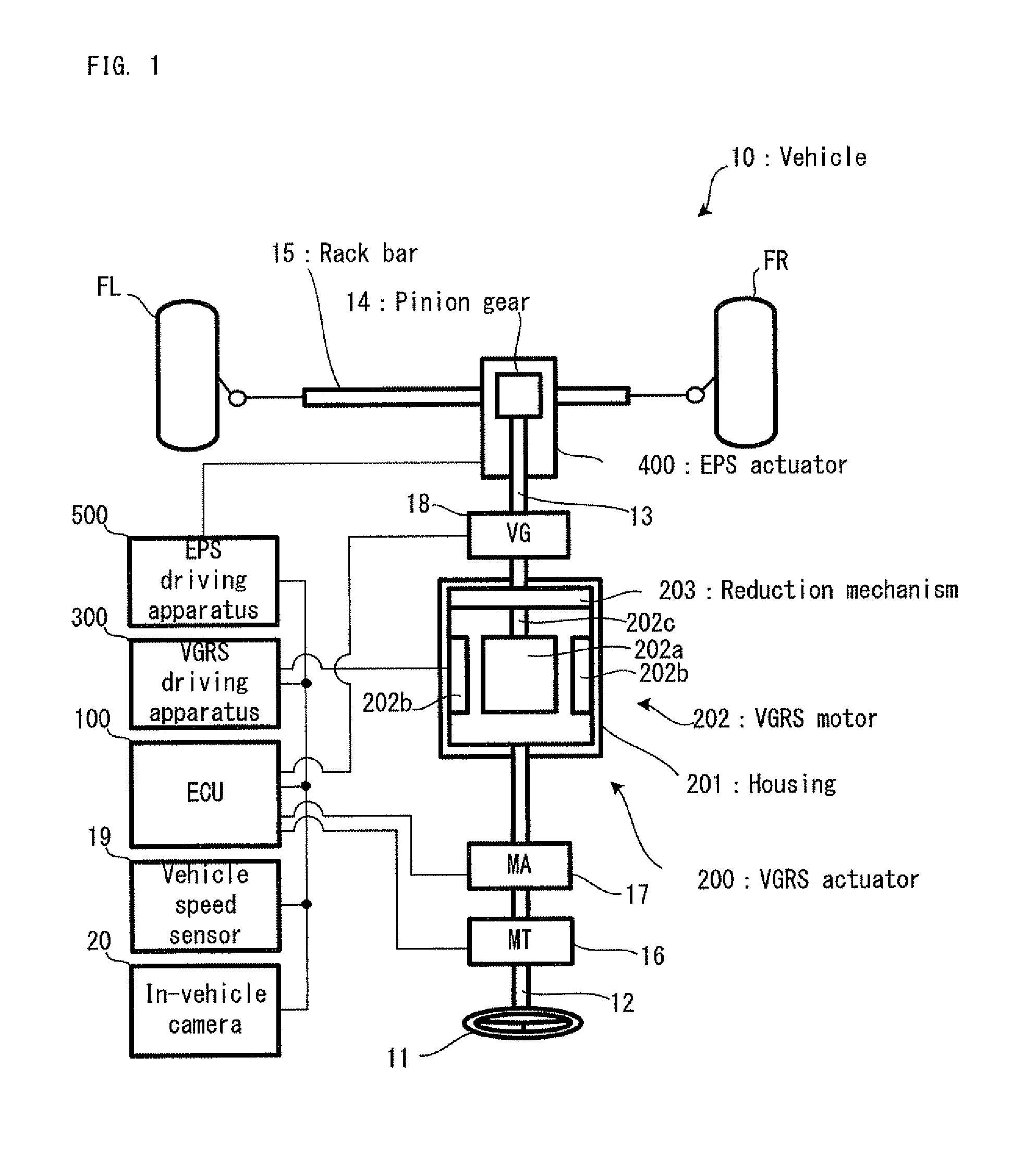Driving support apparatus of vehicle